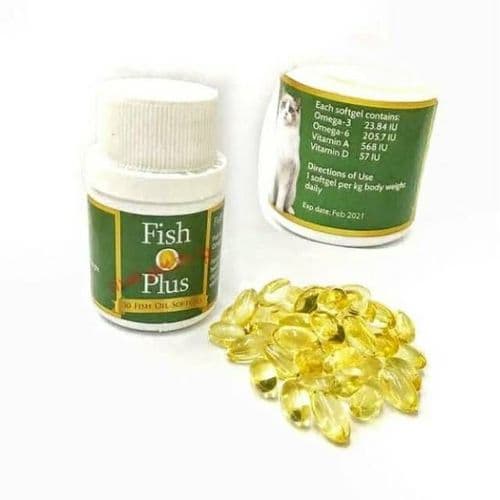 Image of Fish O Plus Anjing Kucing - Minyak Ikan Anjing dan Kucing